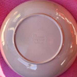 Vintage MID CENTURY MODERN divided melmac bowl